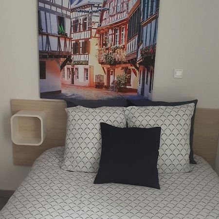 Agreable Studio Tout Equipe A Mulhouse Bagian luar foto