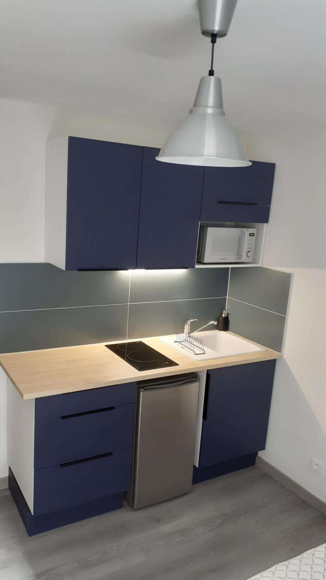 Agreable Studio Tout Equipe A Mulhouse Bagian luar foto