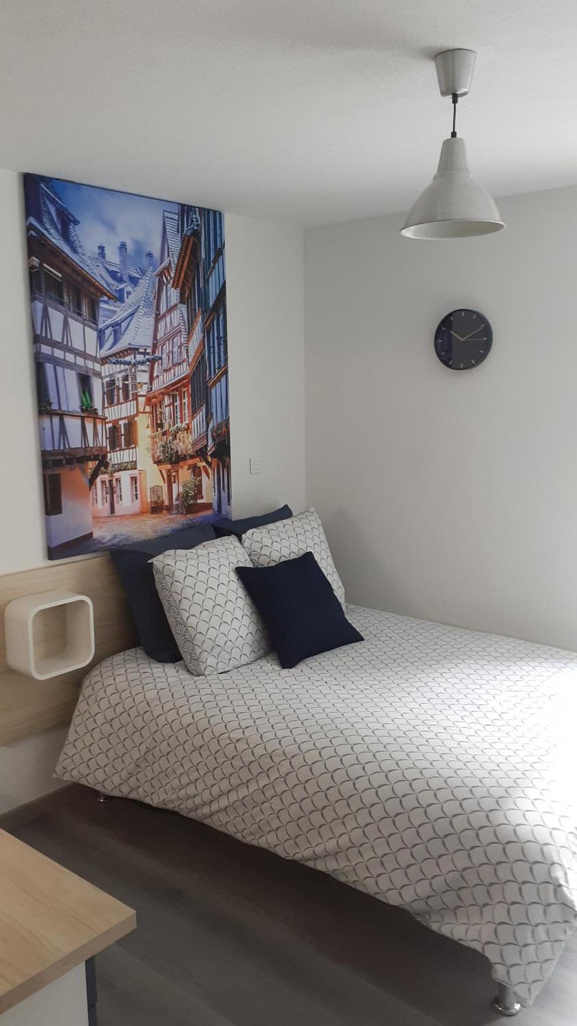 Agreable Studio Tout Equipe A Mulhouse Bagian luar foto