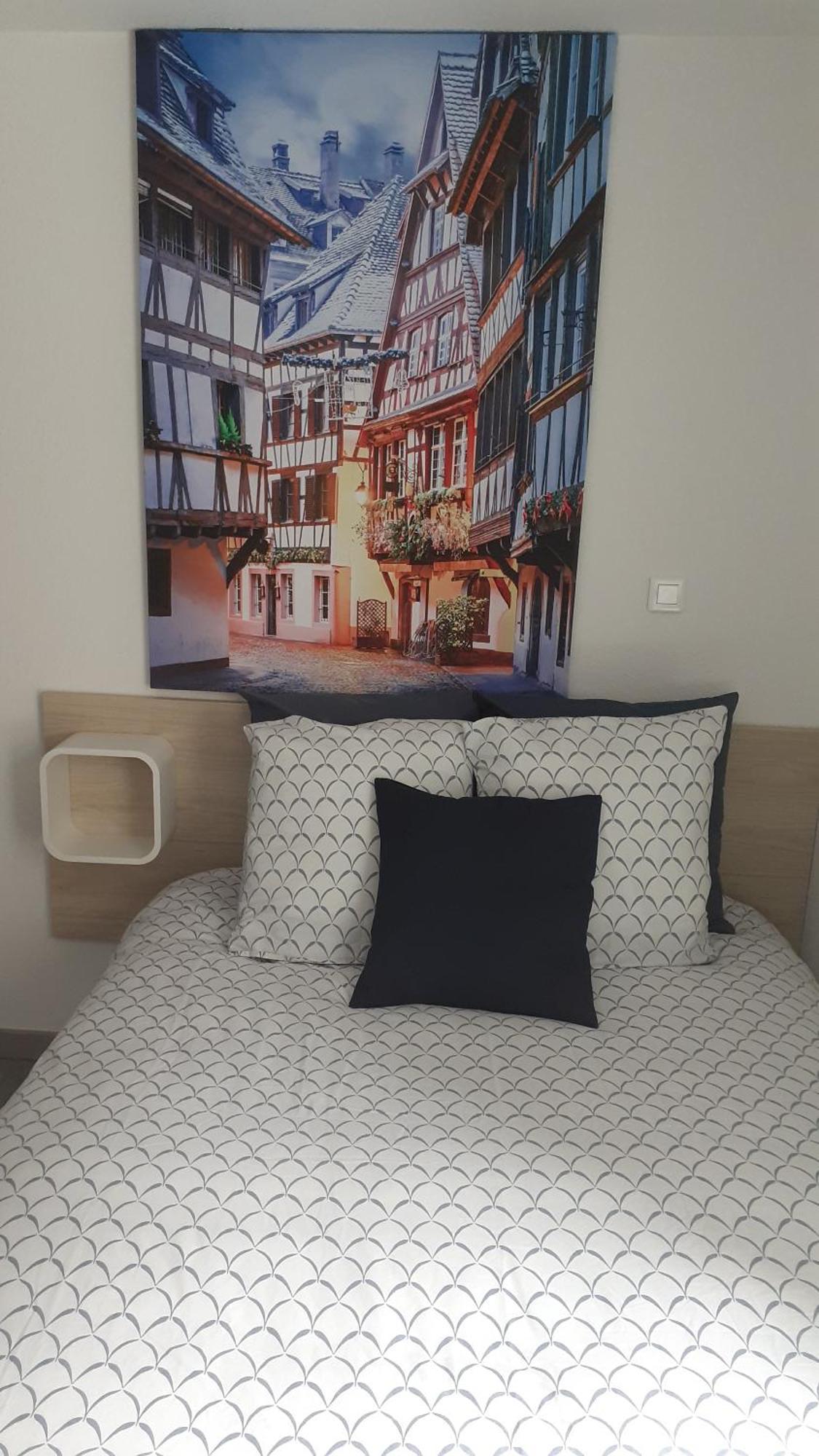 Agreable Studio Tout Equipe A Mulhouse Bagian luar foto
